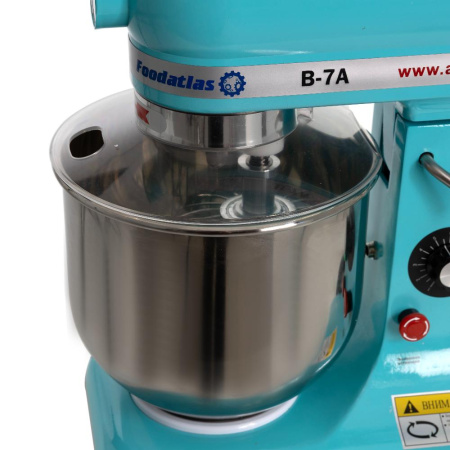 Миксер планетарный B-7A Foodatlas Eco, бирюзовый